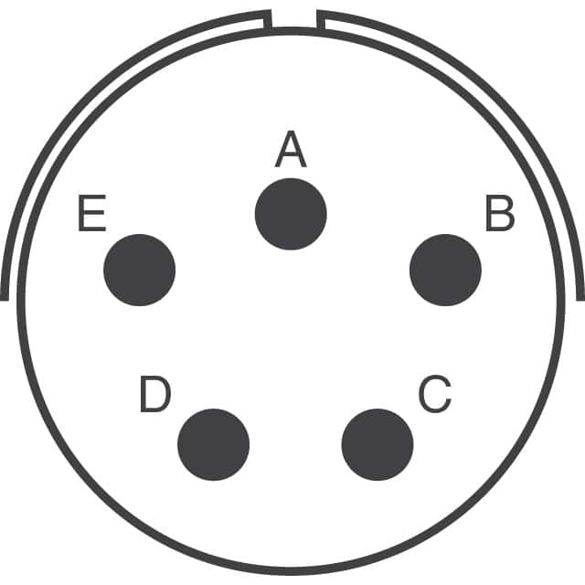 PT06A-14-5S(SR) Amphenol Industrial Operations  Circular Connector Assemblies